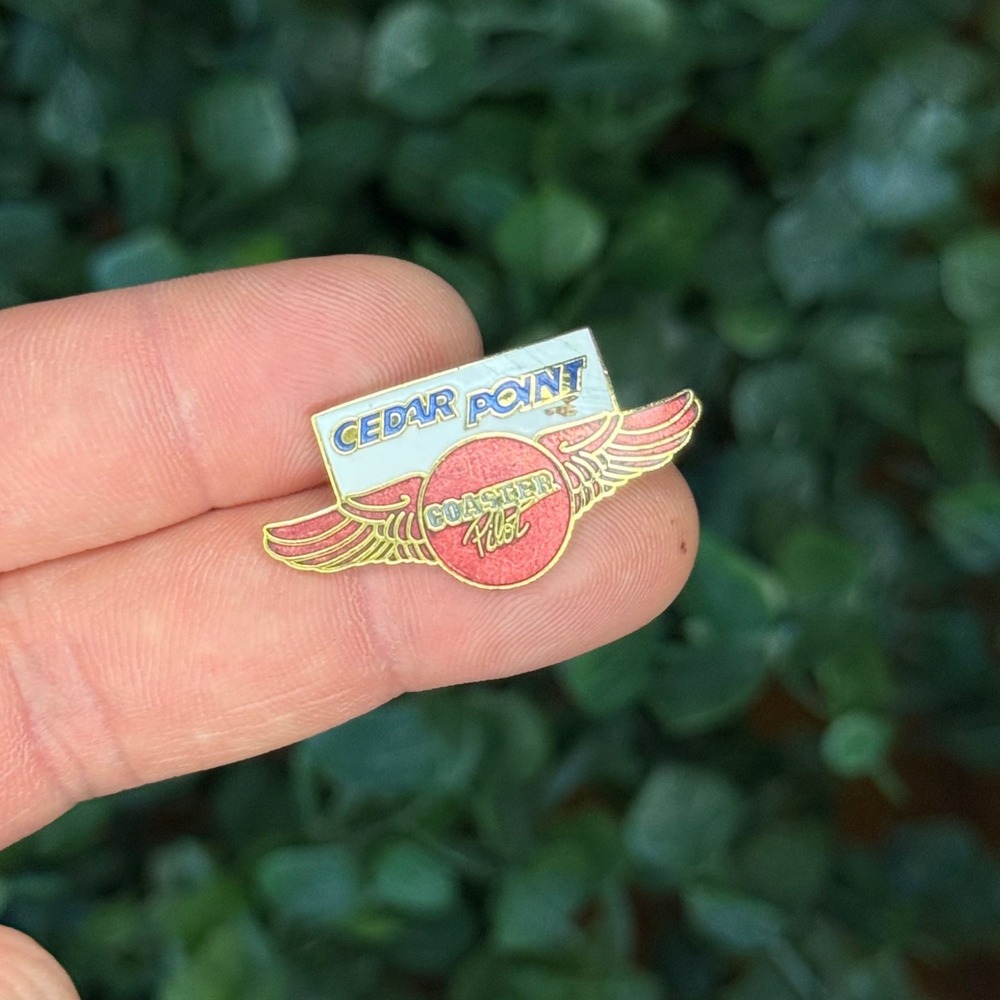 Cedar Point Coaster Pilot Pin Collectible Souvenir Amusement Park